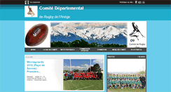 Desktop Screenshot of cdrugby09.com